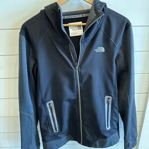 The North Face Men's Two-Tone Black & Grey Fleece-Lined Hoodie